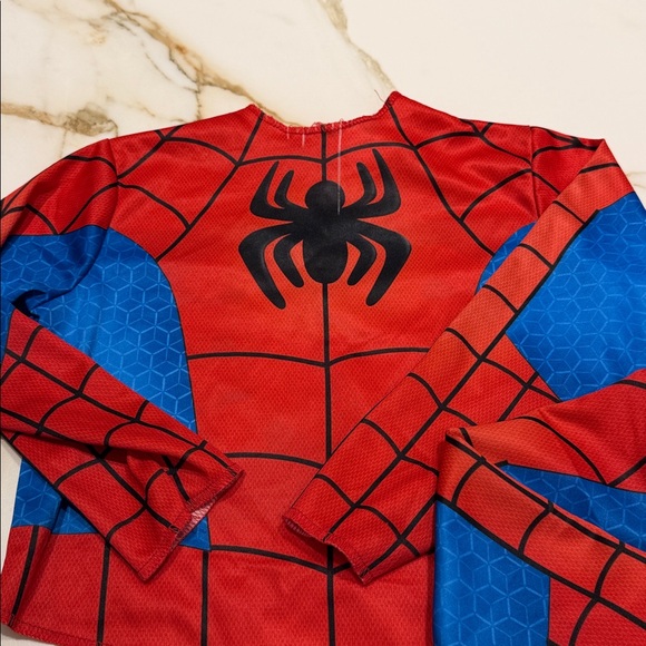 Spider Hero Kids Costume Set - Red and Blue - Picture 3 of 3